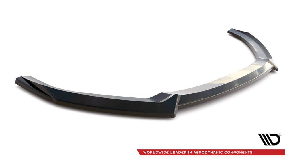 Front Lippe / Front Splitter / Frontansatz V.3 für Audi A3 S-Line 8V Facelift Sportback von Maxton Design