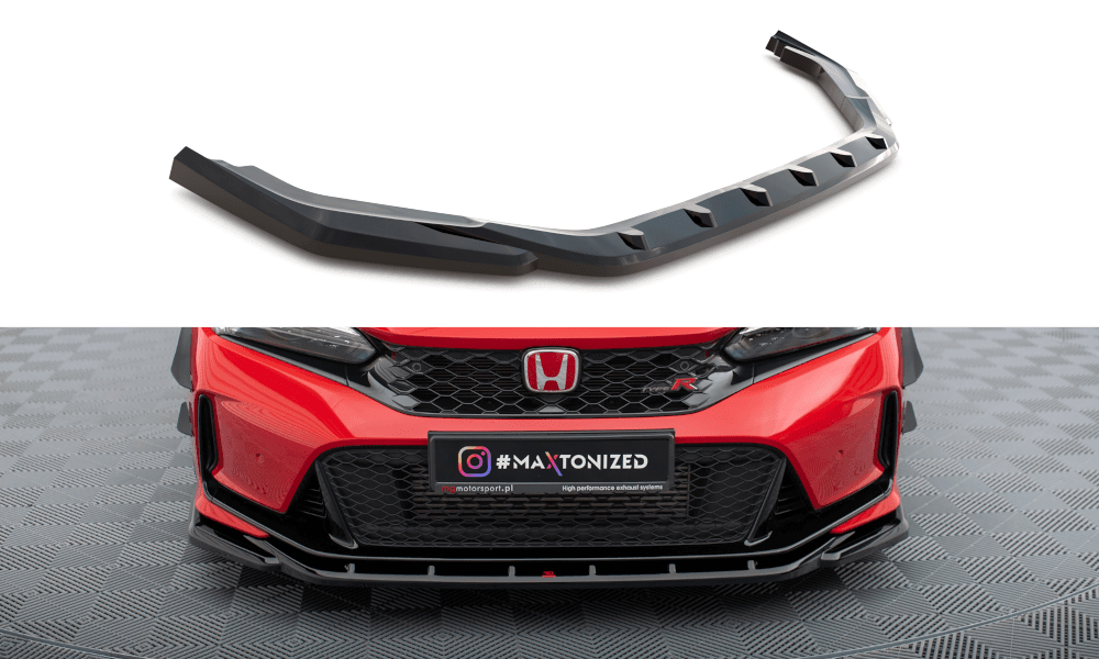 Front Lippe / Front Splitter / Frontansatz V.3 für Honda Civic Type R FL5 von Maxton Design
