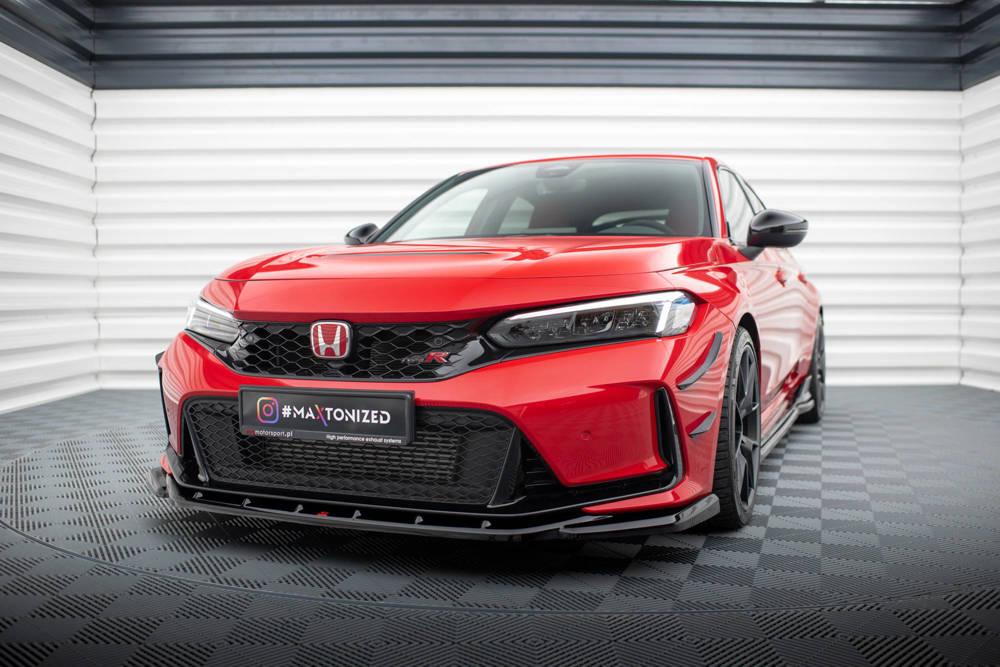Front Lippe / Front Splitter / Frontansatz V.3 für Honda Civic Type R FL5 von Maxton Design