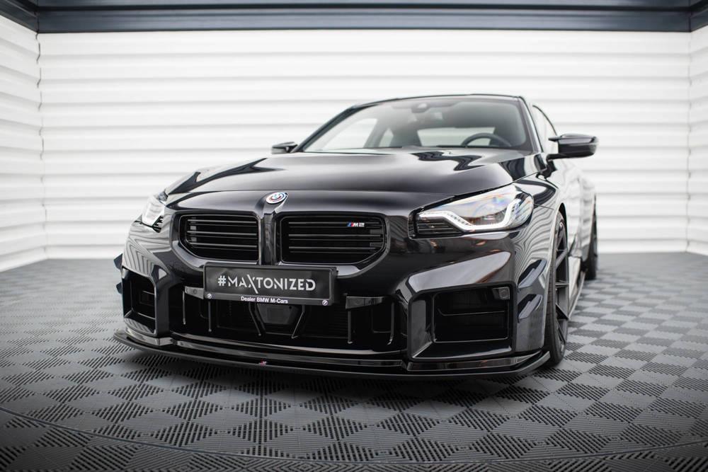 Front Lippe / Front Splitter / Frontansatz V.4 für BMW M2 G87 von Maxton Design
