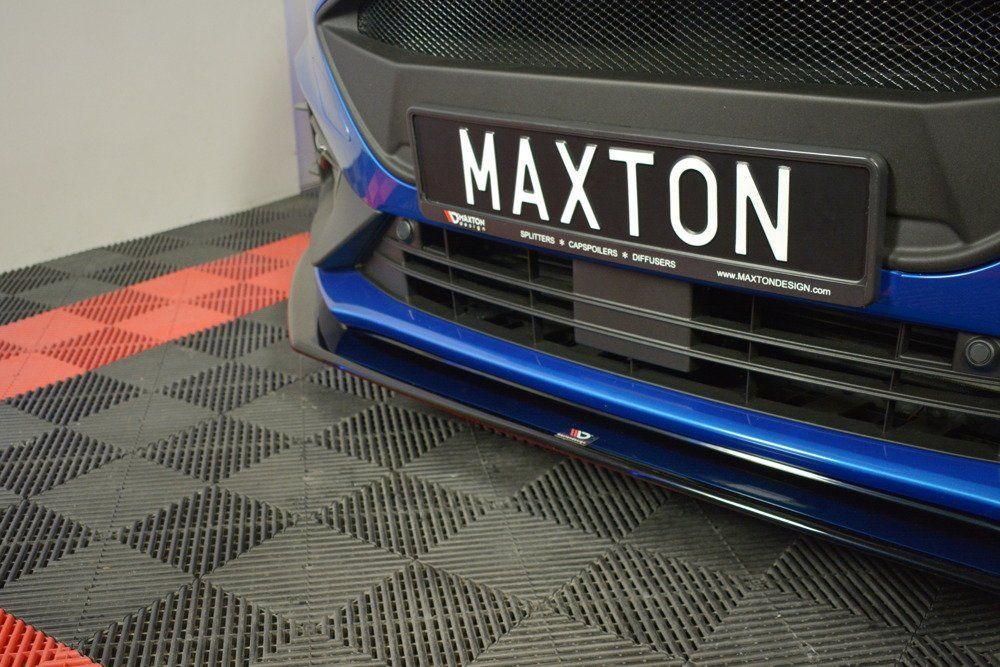 Front Splitter / Cup Schwert / Frontansatz V.6 für Ford Focus ST MK4 von Maxton Design