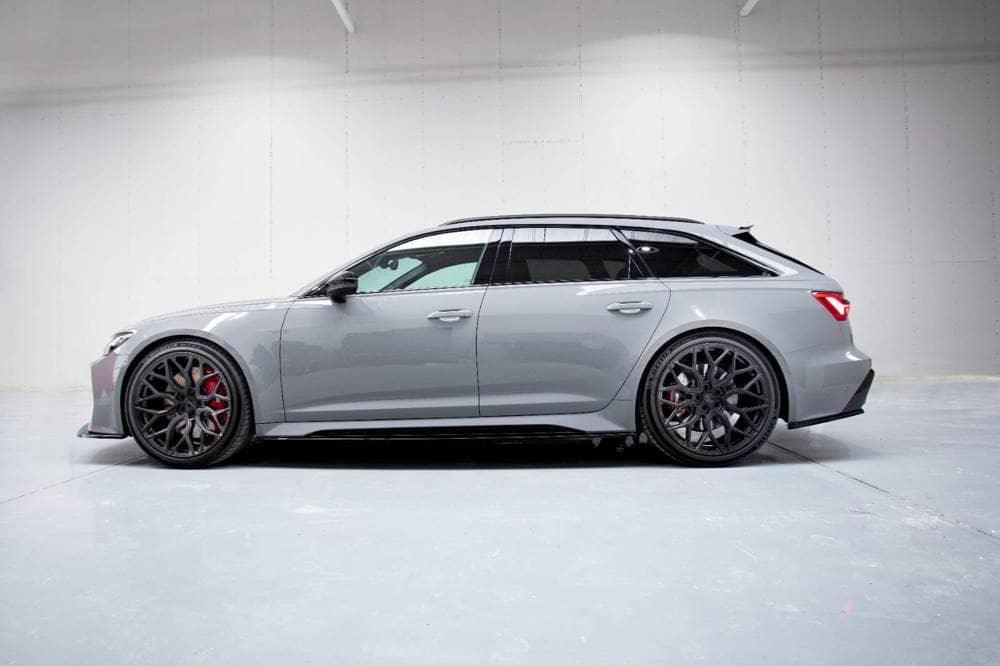 Side rear diffuser extension for Audi RS6 C8 by Maxton Design