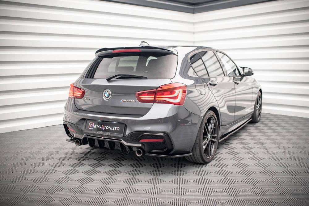 Seitliche Heck Diffusor Erweiterung für BMW 1 F20 Facelift M-Power von Maxton Design