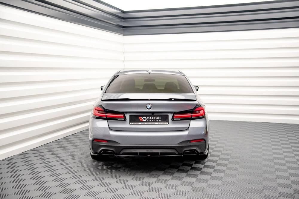 Seitliche Heck Diffusor Erweiterung für BMW 5 G30 Facelift M-Paket von Maxton Design