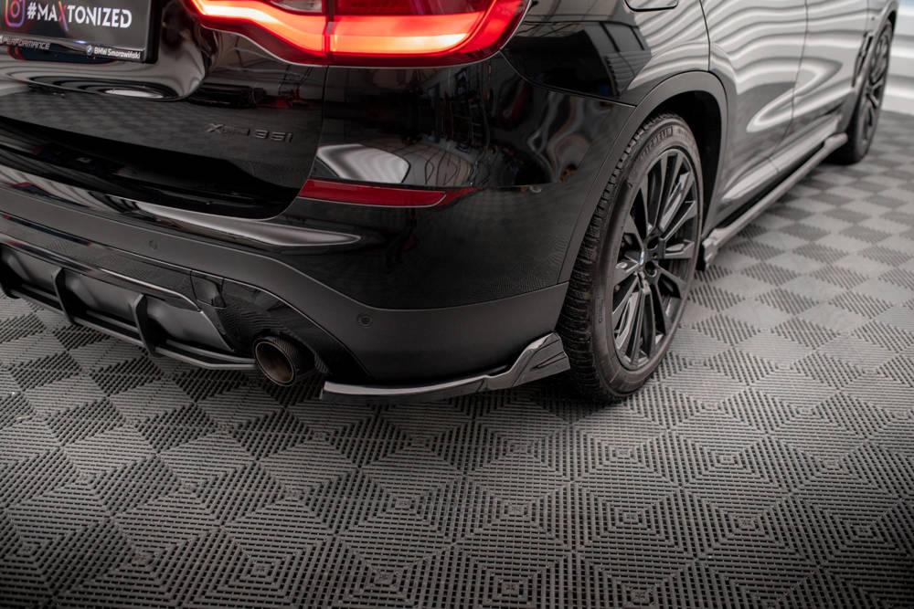 Seitliche Heck Diffusor Erweiterung für BMW X3 G01 von Maxton Design