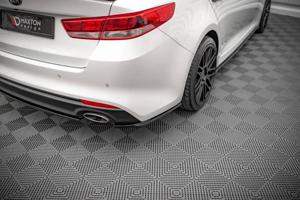 Seitliche Heck Diffusor Erweiterung für Kia Optima MK4 von Maxton Design