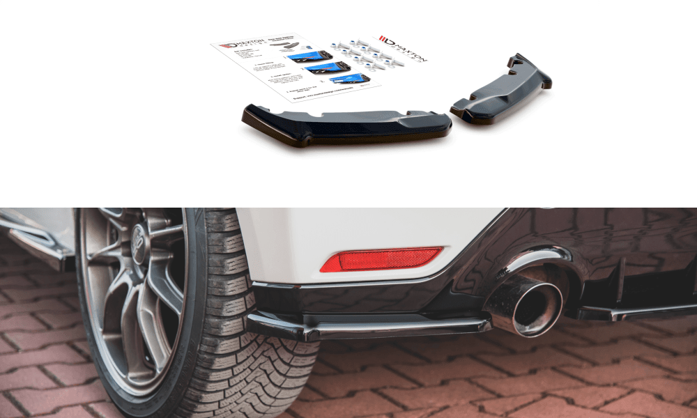 Seitliche Heck Diffusor Erweiterung V.1 für Toyota GR Yaris MK4 von Maxton Design