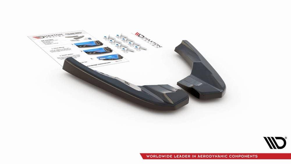 Seitliche Heck Diffusor Erweiterung V.2 für Audi RS3 8V FL Sportback von Maxton Design