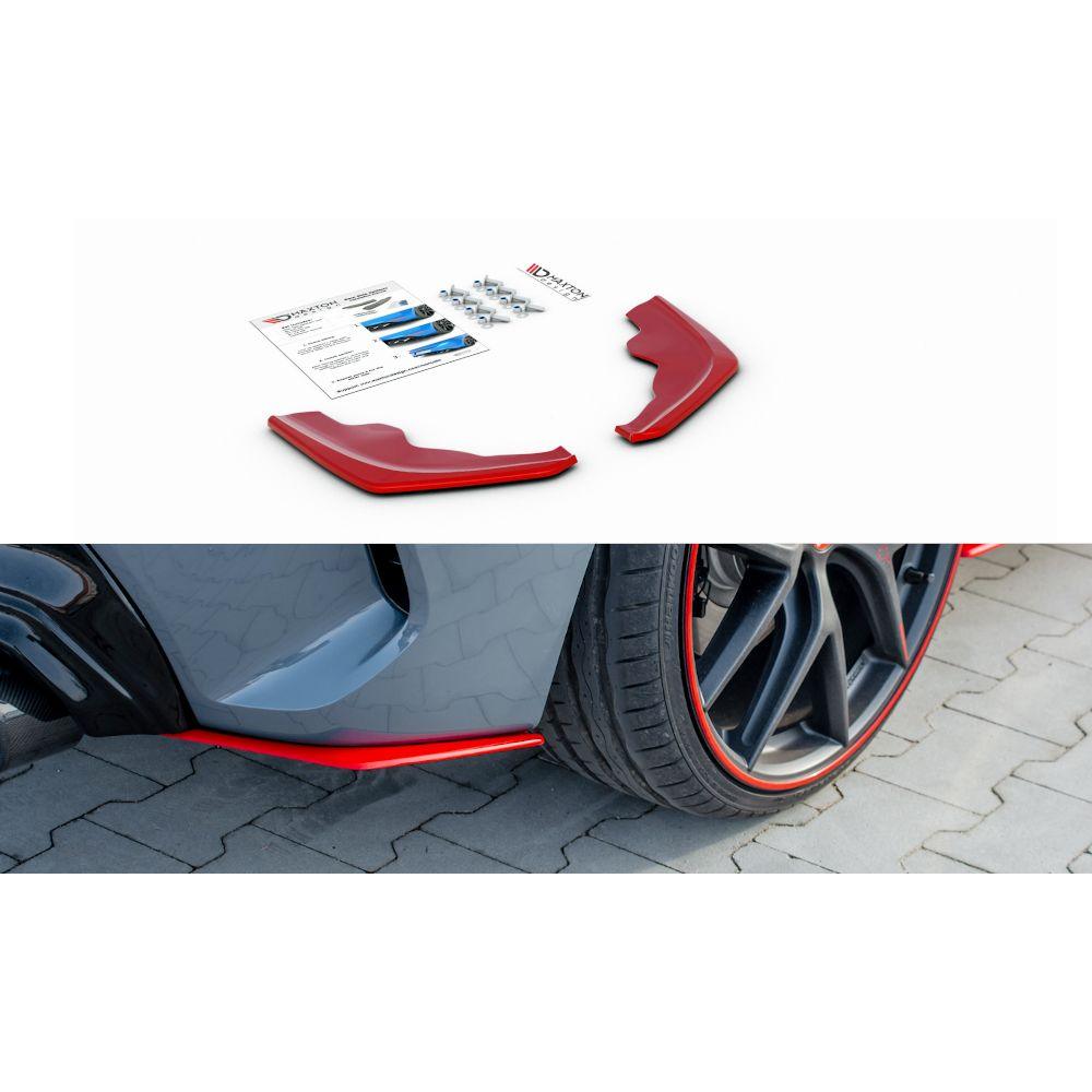 Seitliche Heck Diffusor Erweiterung V.2 für BMW 1er F40 M-Paket von Maxton Design
