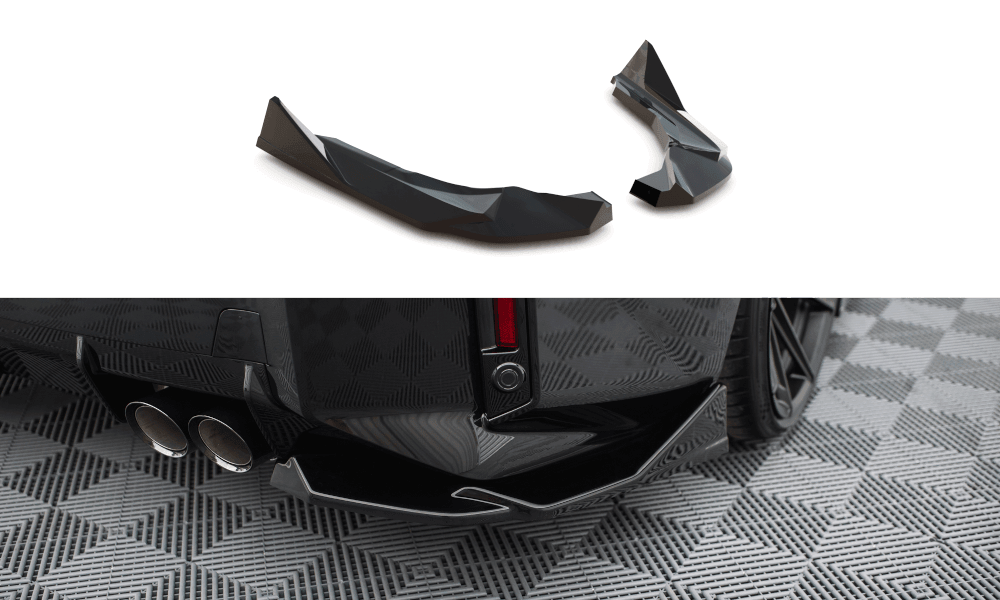 Seitliche Heck Diffusor Erweiterung V.2 für BMW M2 G87 von Maxton Design