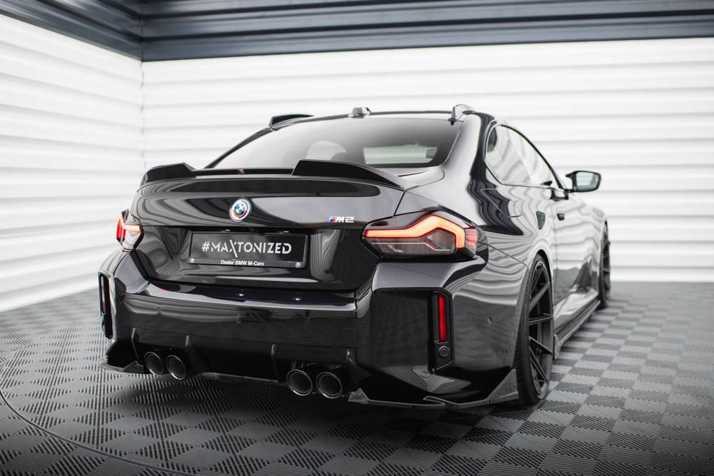 Seitliche Heck Diffusor Erweiterung V.2 für BMW M2 G87 von Maxton Design
