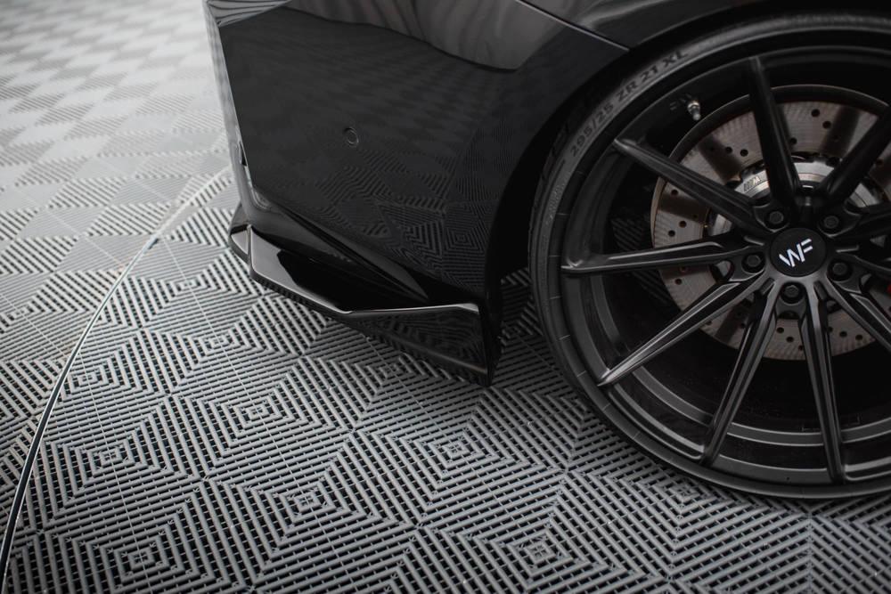 Seitliche Heck Diffusor Erweiterung V.2 für BMW M2 G87 von Maxton Design