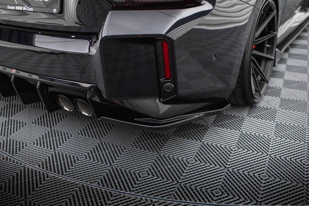 Seitliche Heck Diffusor Erweiterung V.3 für BMW M2 G87 von Maxton Design