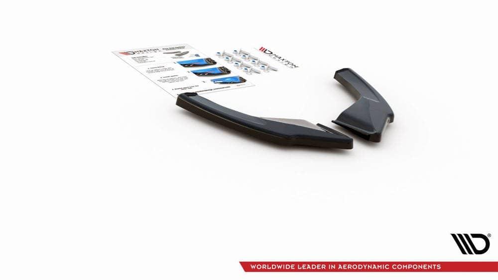 Side rear diffuser extension for VW Golf 8 GTI by Maxton Design