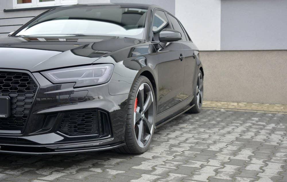 Seitenschweller Erweiterung für Audi RS3 8V FL Sportback von Maxton Design