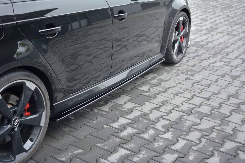 Seitenschweller Erweiterung für Audi RS3 8V FL Sportback von Maxton Design