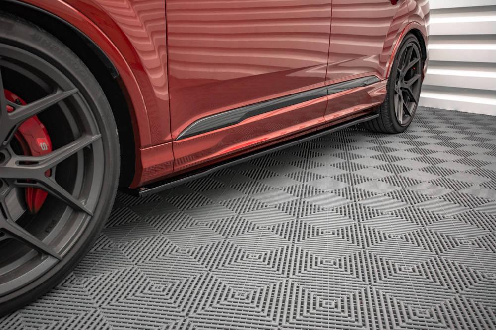 Seitenschweller Erweiterung für Audi Q7 S-Line Mk2 (4M) Facelift von Maxton Design