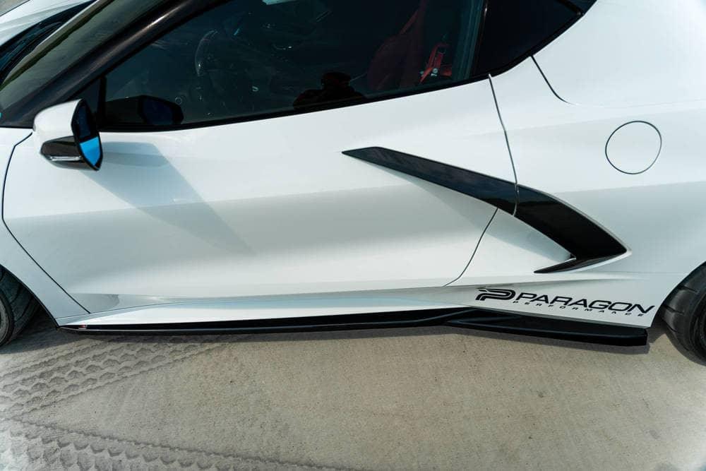 Seitenschweller Erweiterung für Chevrolet Corvette C8 von Maxton Design