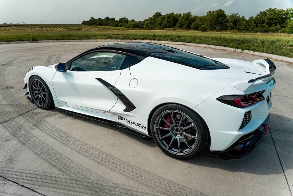 Seitenschweller Erweiterung für Chevrolet Corvette C8 von Maxton Design