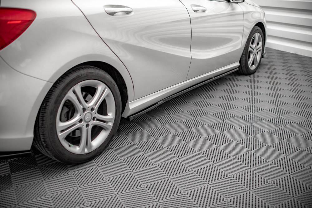 Seitenschweller Erweiterung V.2 für Mercedes A-Klasse W176 von Maxton Design