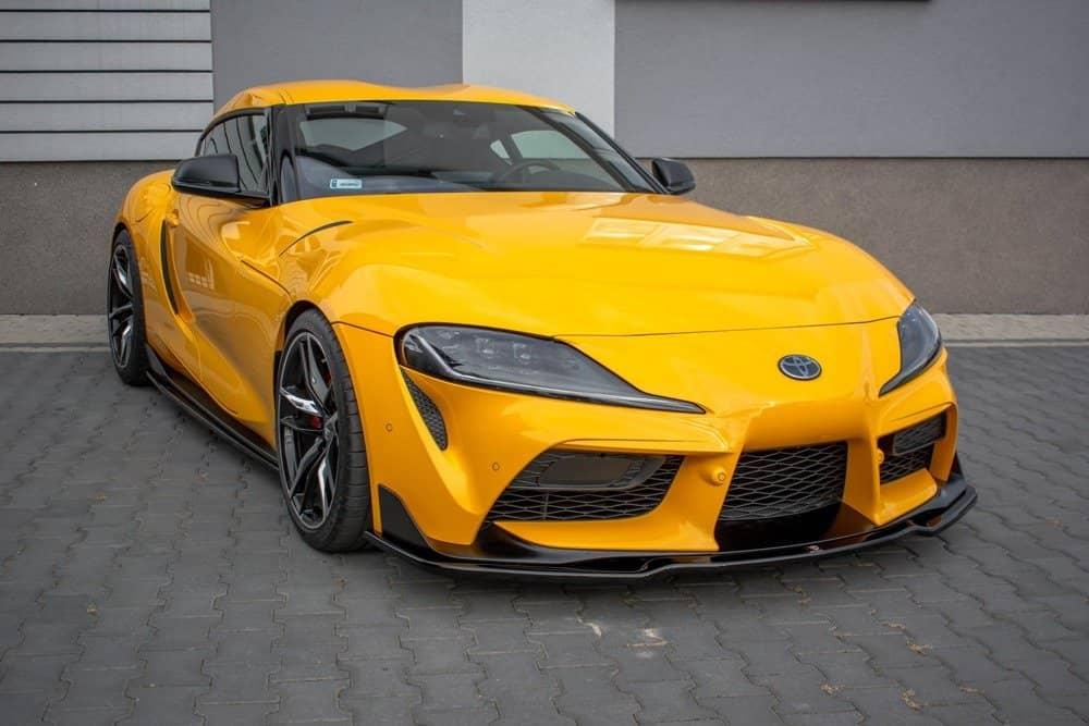 Front Diffusor / Front Splitter / Cup Schwert / Frontansatz V.2 für Toyota Supra MK5 von Maxton Design