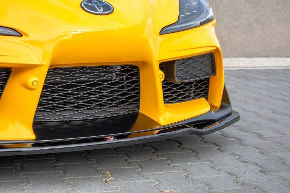 Front Diffusor / Front Splitter / Cup Schwert / Frontansatz V.2 für Toyota Supra MK5 von Maxton Design