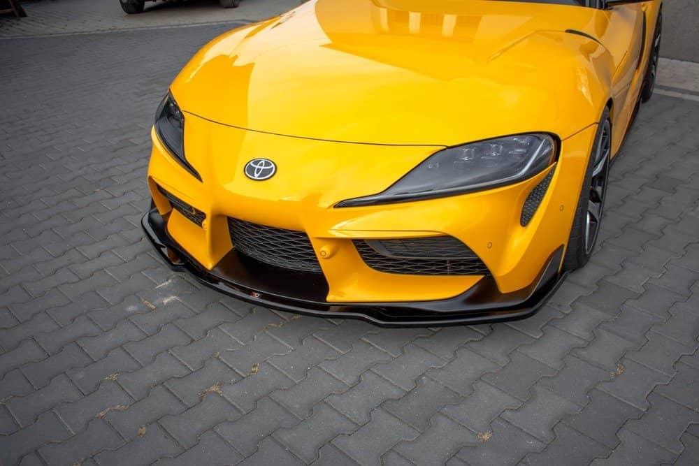 Front Diffusor / Front Splitter / Cup Schwert / Frontansatz V.2 für Toyota Supra MK5 von Maxton Design