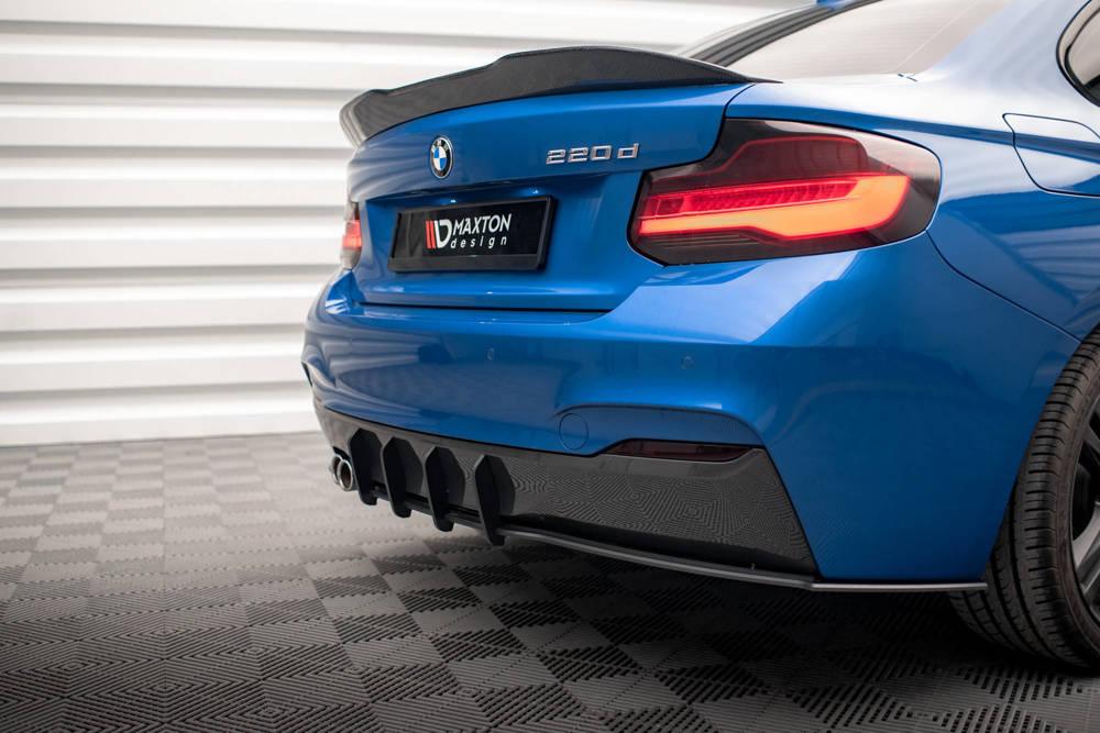 Zentraler Hinterer Splitter Street Pro für BMW 2er F22 M-Paket von Maxton Design
