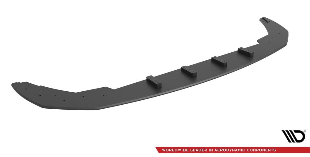 Front Lippe / Front Splitter / Frontansatz V.2 für Audi Q3 F3 S-Line von Maxton Design