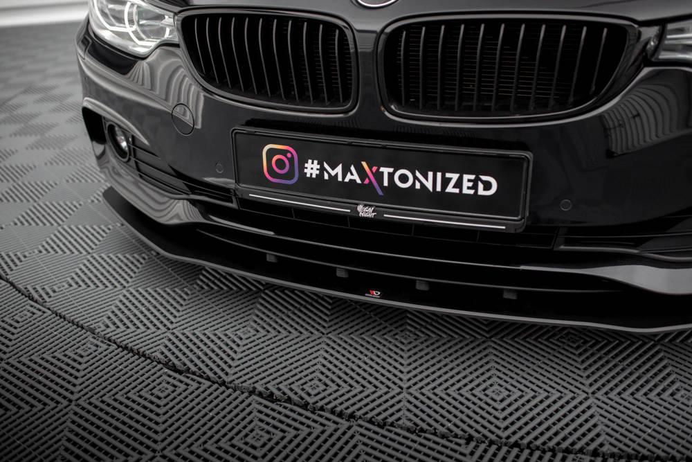 Front Lippe / Front Splitter / Frontansatz V.2 für Audi S6 / A6 S-Line C7 Facelift von Maxton Design