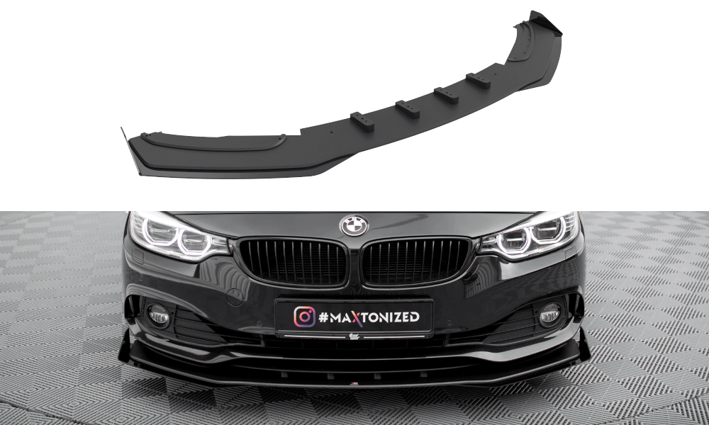 Front Lippe / Front Splitter / Frontansatz V.2 für Audi S6 / A6 S-Line C7 Facelift von Maxton Design