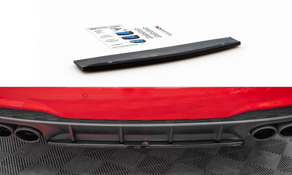 Heck Diffusor Erweiterung für Audi A7 C8 S-Line von Maxton Design