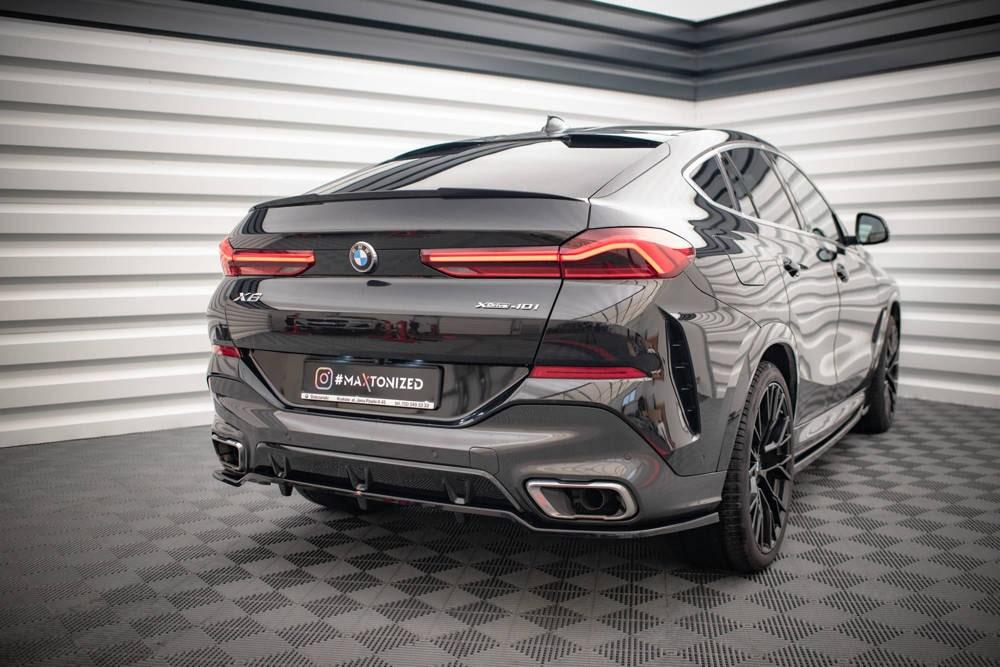 Zentraler Hinterer Splitter V.2 für BMW X6 M-Paket G06 von Maxton Design