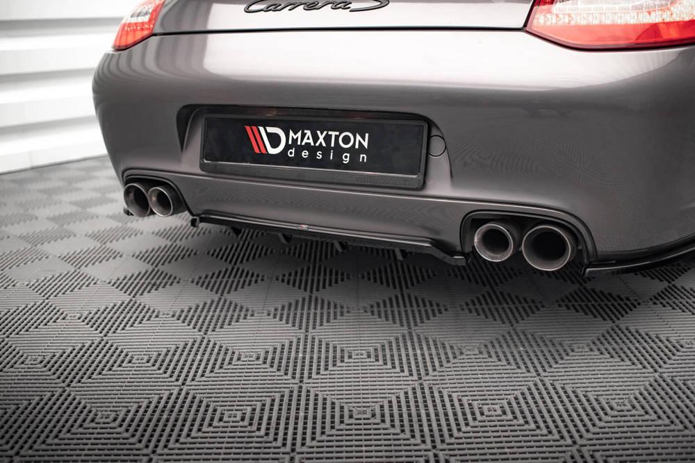 Zentraler Hinterer Splitter für Porsche 911 Carrera 997.2 von Maxton Design
