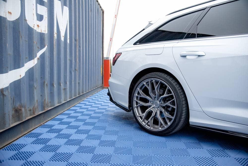 Heck Diffusor Erweiterung für Audi A6 C8 S-Line von Maxton Design - UPGRADEMYCAR