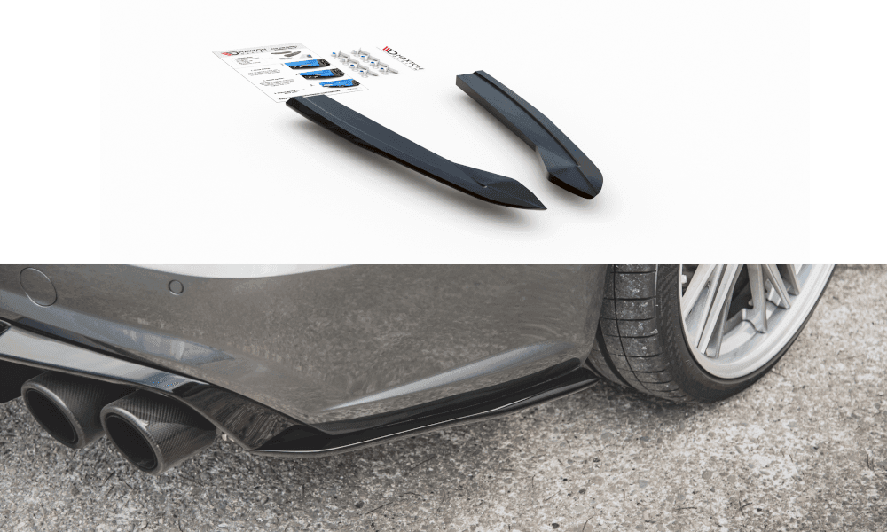 Heck Diffusor Erweiterung für Audi A6 / S6 S-Line FL von Maxton Design - UPGRADEMYCAR