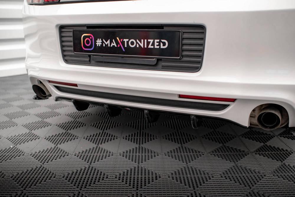 Heckdiffusor Ansatz für Ford Mustang MK5 Facelift von Maxton Design