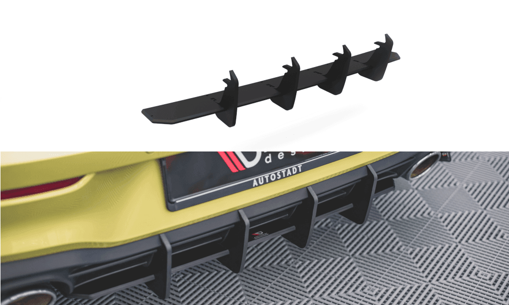 Heckdiffusor Racing V.2 für VW Golf 8 GTI Clubsport von Maxton Design