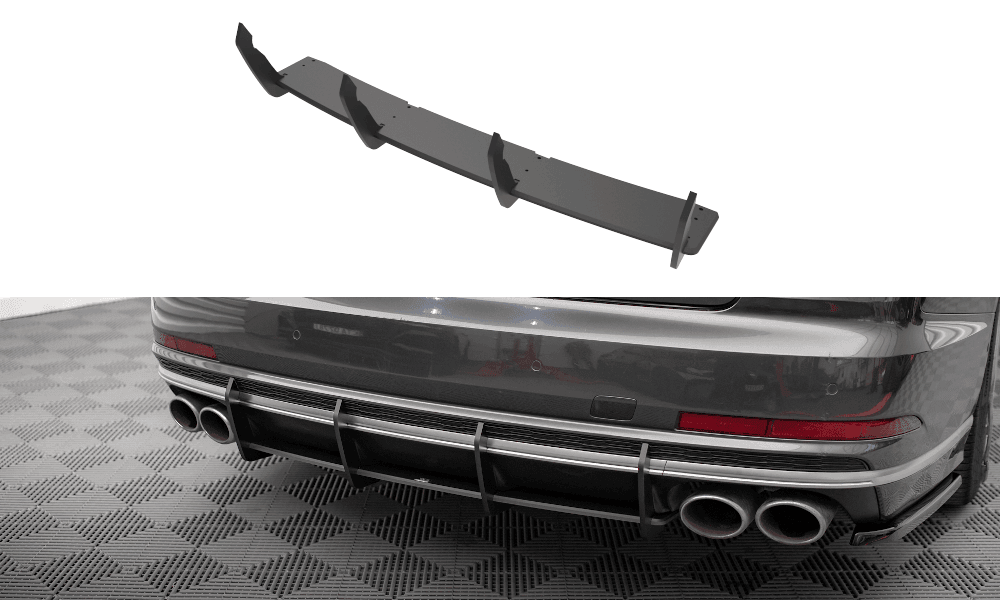 Zentraler Hinterer Splitter für Bentley Continental GT MK3 von Maxton Design