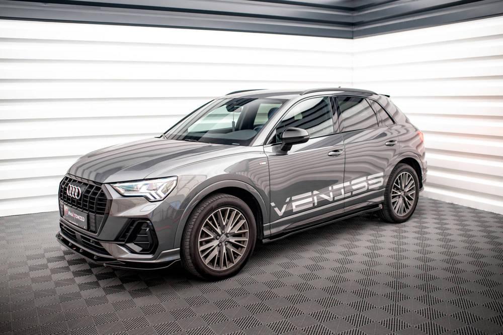 Seitenschweller Erweiterung für Audi Q3 F3 S-Line von Maxton Design