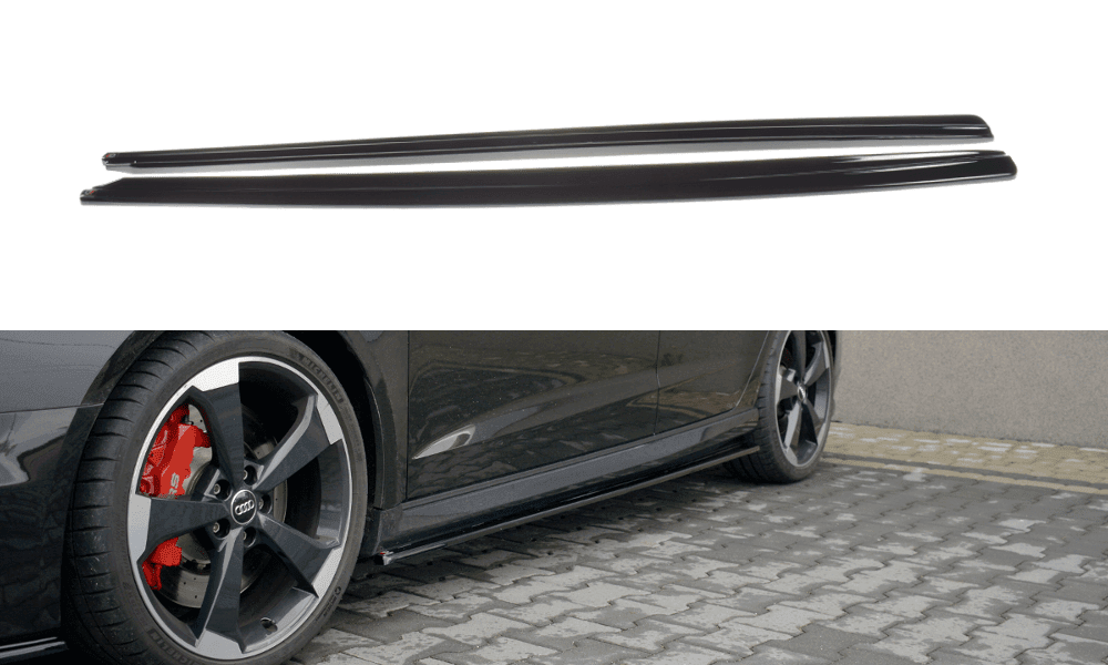 Seitenschweller Erweiterung für Audi RS3 8V FL Sportback von Maxton Design - UPGRADEMYCAR