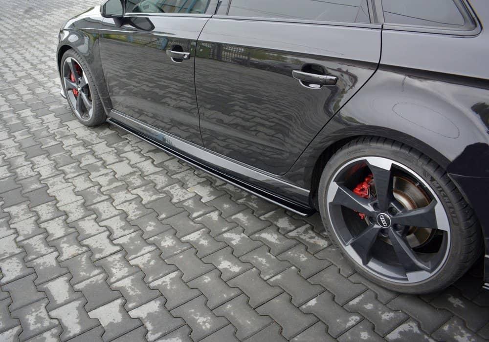 Seitenschweller Erweiterung für Audi RS3 8V FL Sportback von Maxton Design - UPGRADEMYCAR