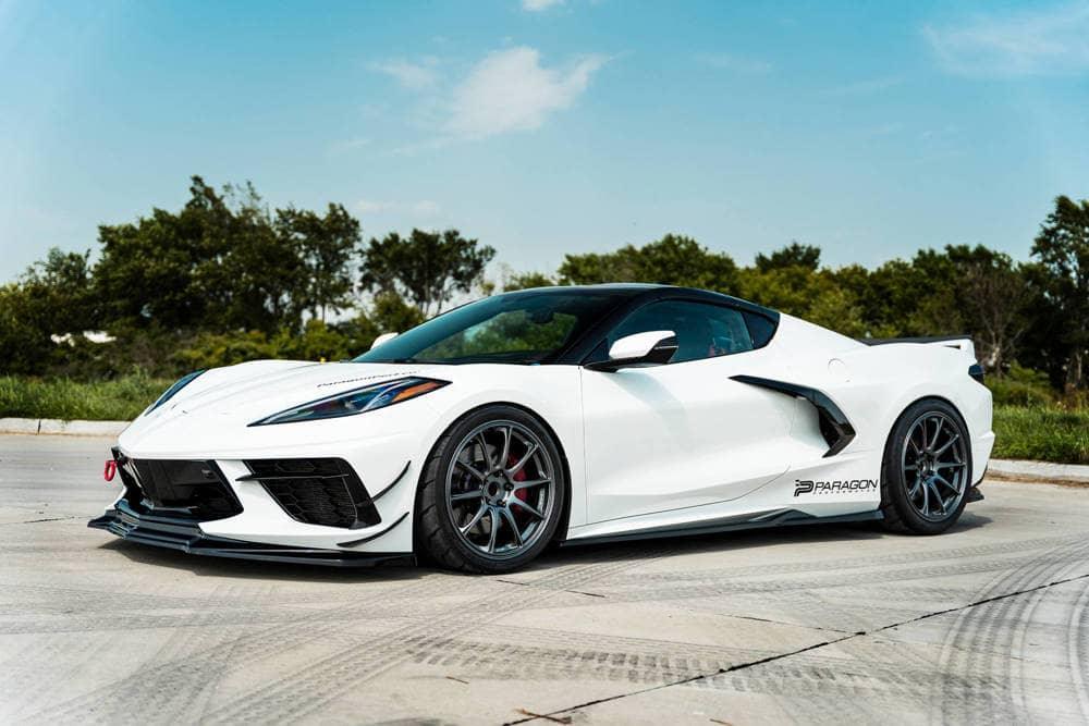 Seitenschweller Erweiterung für Chevrolet Corvette C8 von Maxton Design