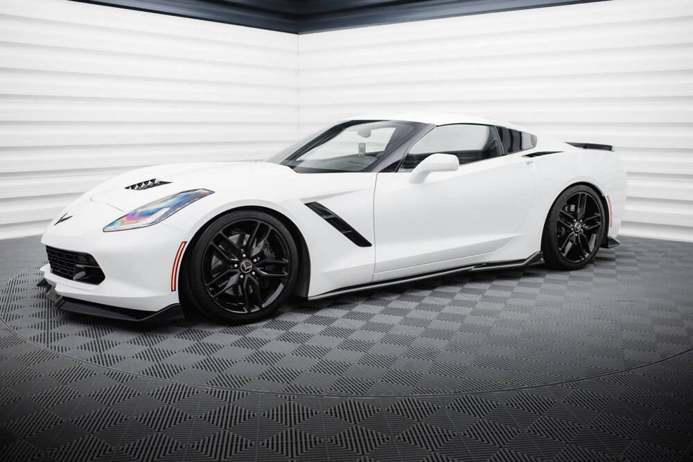 Seitenschweller Erweiterung V.2 für Chevrolet Corvette C7 von Maxton Design