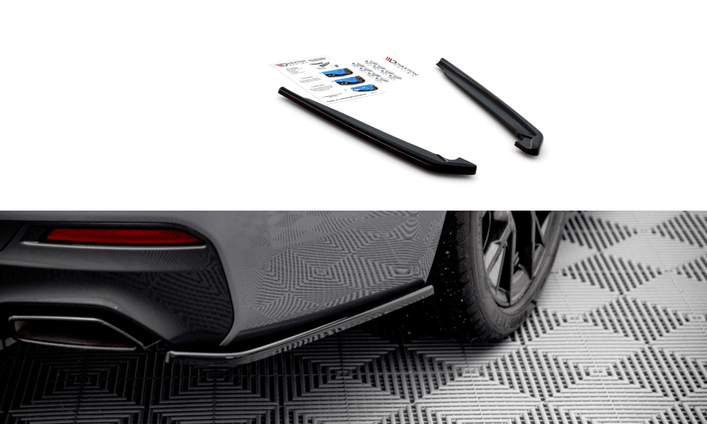 Seitliche Heck Diffusor Erweiterung für BMW 5 G30 Facelift M-Paket von Maxton Design