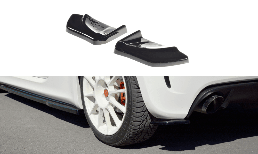 Seitliche Heck Diffusor Erweiterung für Fiat 500 Abarth von Maxton Design