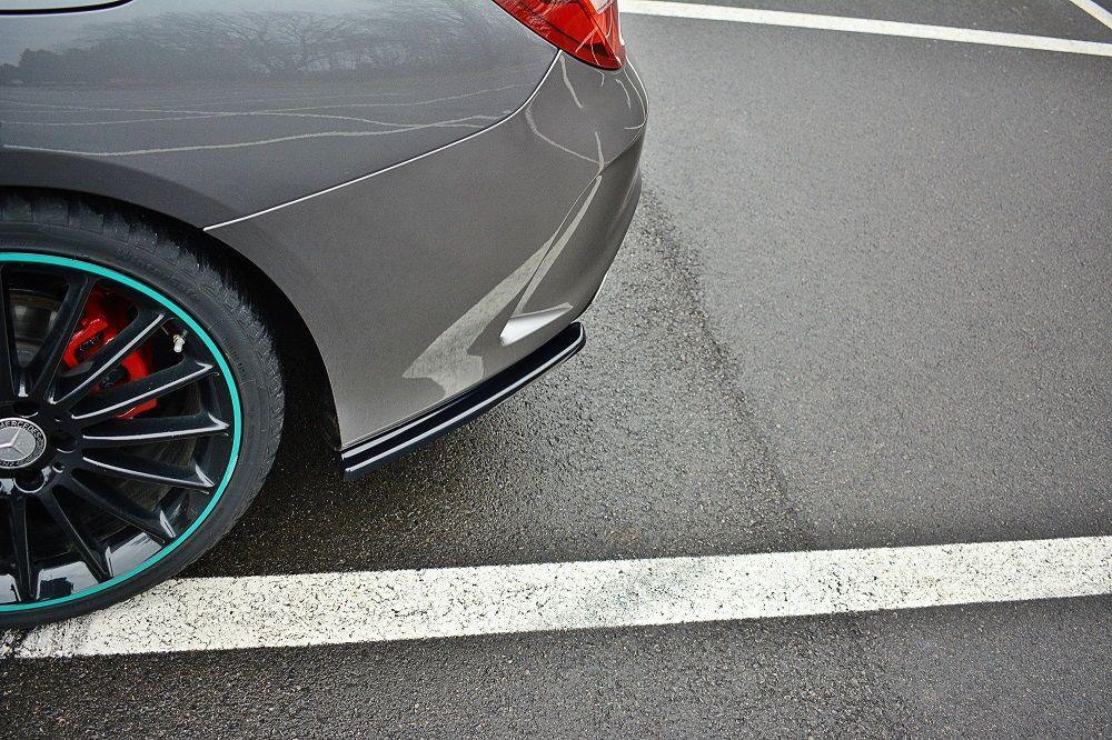 Seitliche Heck Diffusor Erweiterung für Mercedes Benz CLA C117 AMG-Line Facelift von Maxton Design - UPGRADEMYCAR