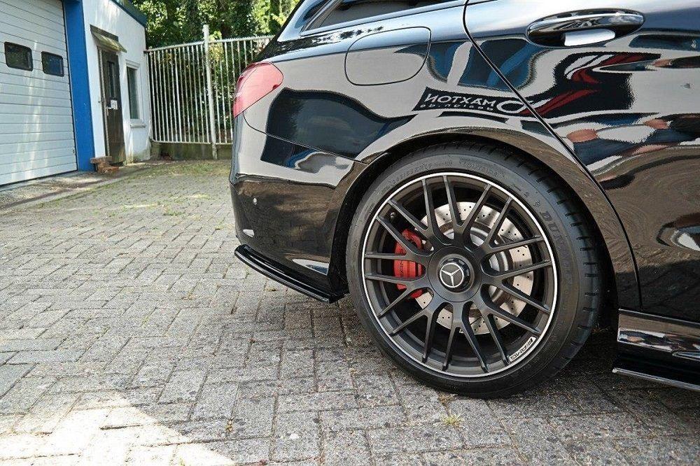 Seitliche Heck Diffusor Erweiterung für Mercedes C-Klasse S205 63 AMG T-Modell von Maxton Design - UPGRADEMYCAR
