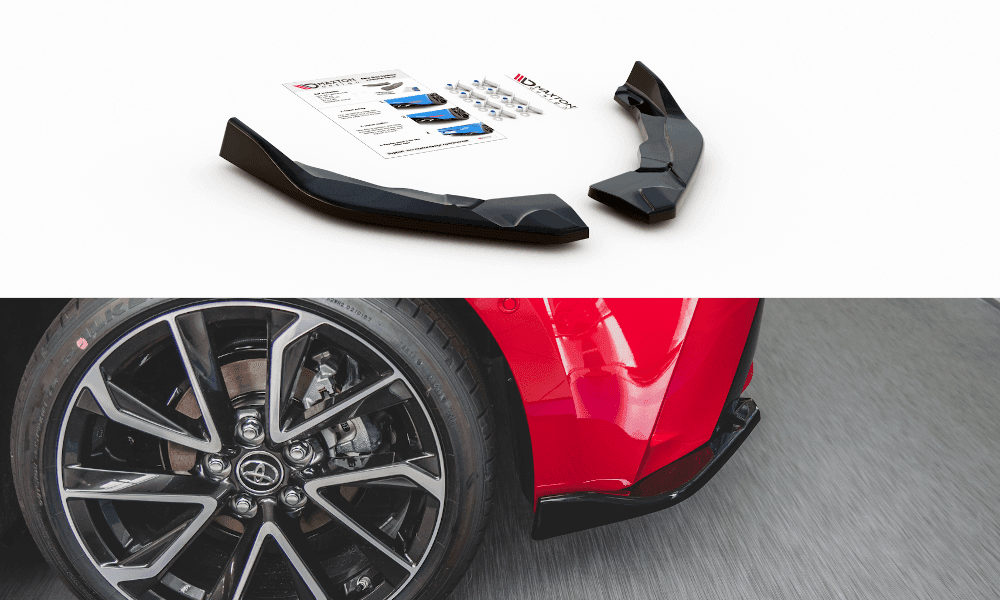 Seitliche Heck Diffusor Erweiterung für Toyota Corolla E210 Hatchback von Maxton Design