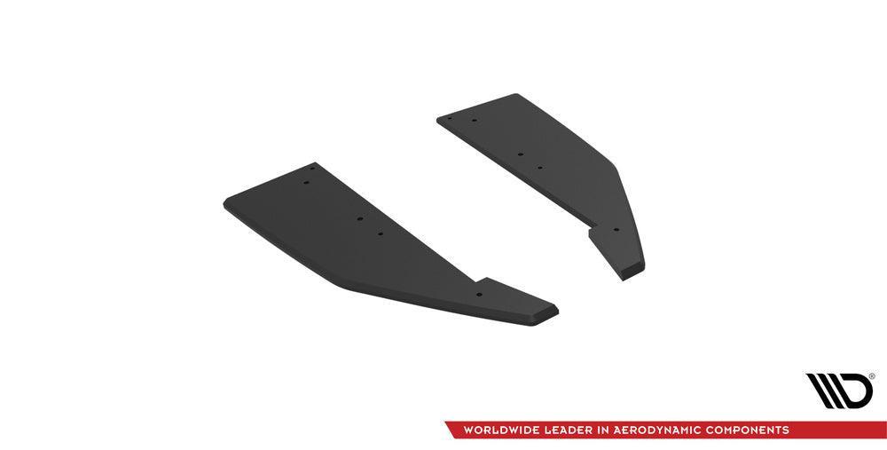 Seitliche Heck Diffusor Erweiterung Street Pro für Mercedes AMG C63 Limousine / Kombi W205 Facelift von Maxton Design
